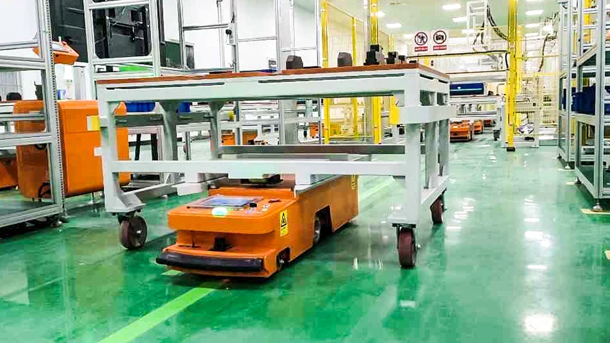 China Towing AGV in Workshop Manufacturers China Towing AGV in Workshop Manufacturers
