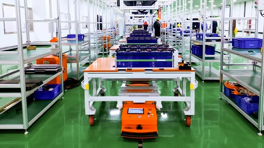 China Towing AGV in Workshop Suppliers China Towing AGV in Workshop Suppliers